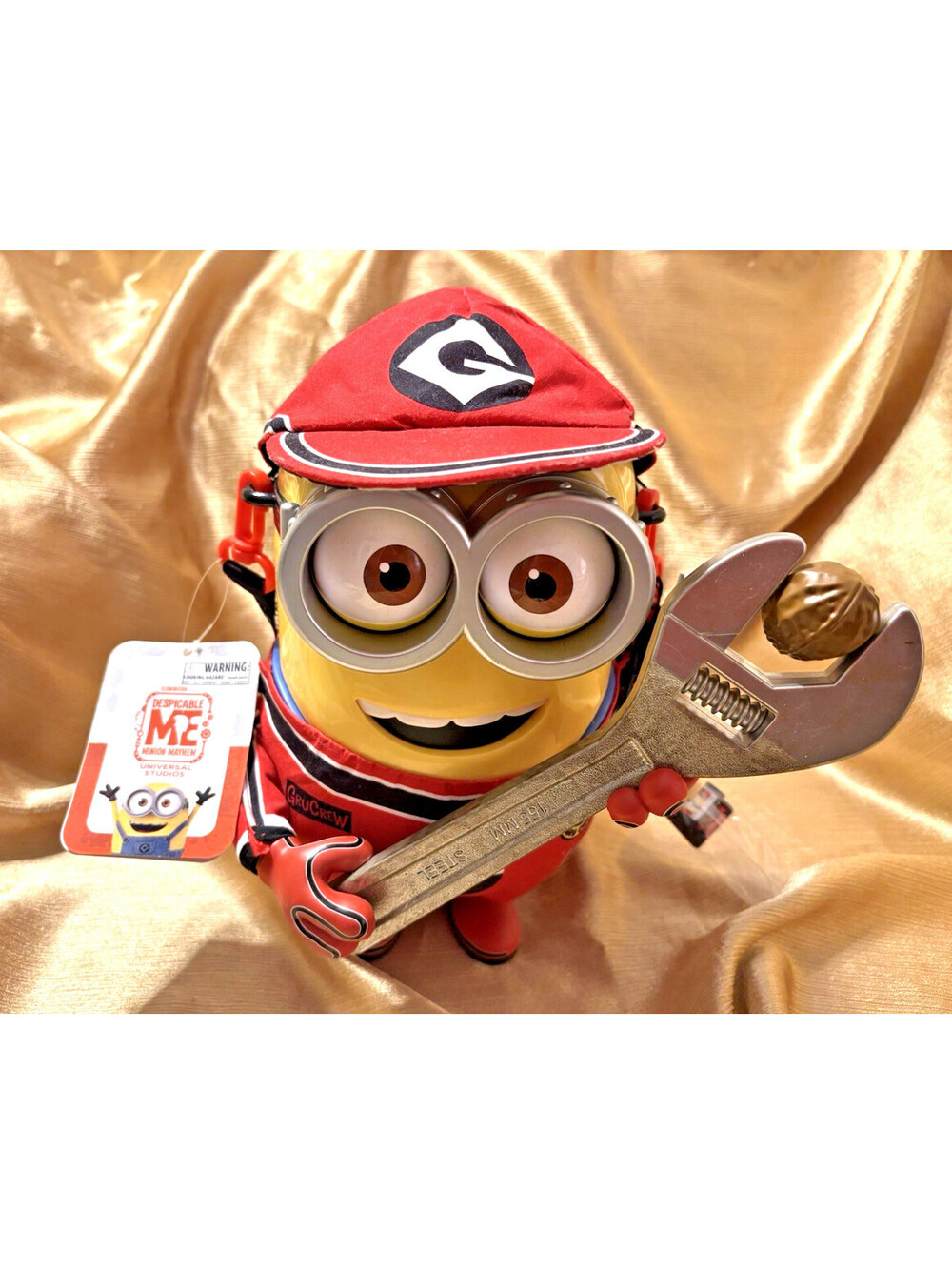 NEW Minion Tom Racing Suit Gru Crew 2024 Popcorn Bucket Universal Studios